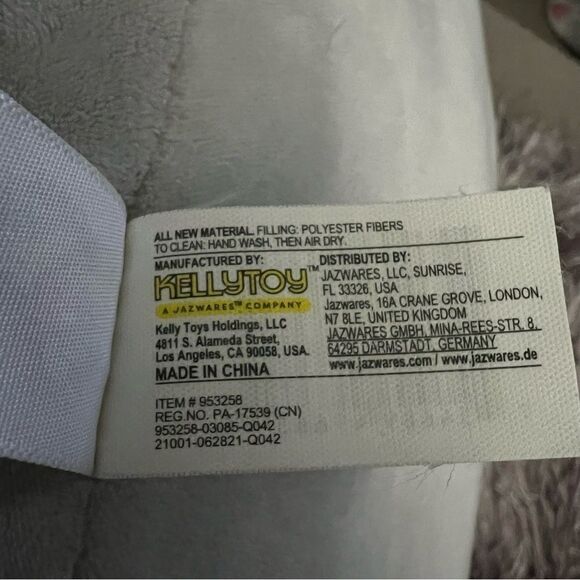 Squishmallows 16″ Kelina The Koala Bear Tye Dye Large Light Gray Pink Blue - Picture 8 of 13